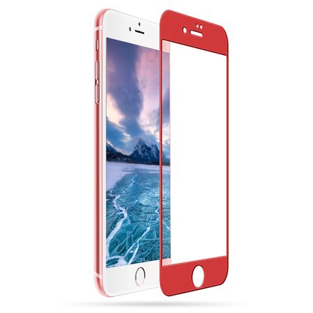 TEMPERED GLASS 5D für iPhone 7/8 Plus rot